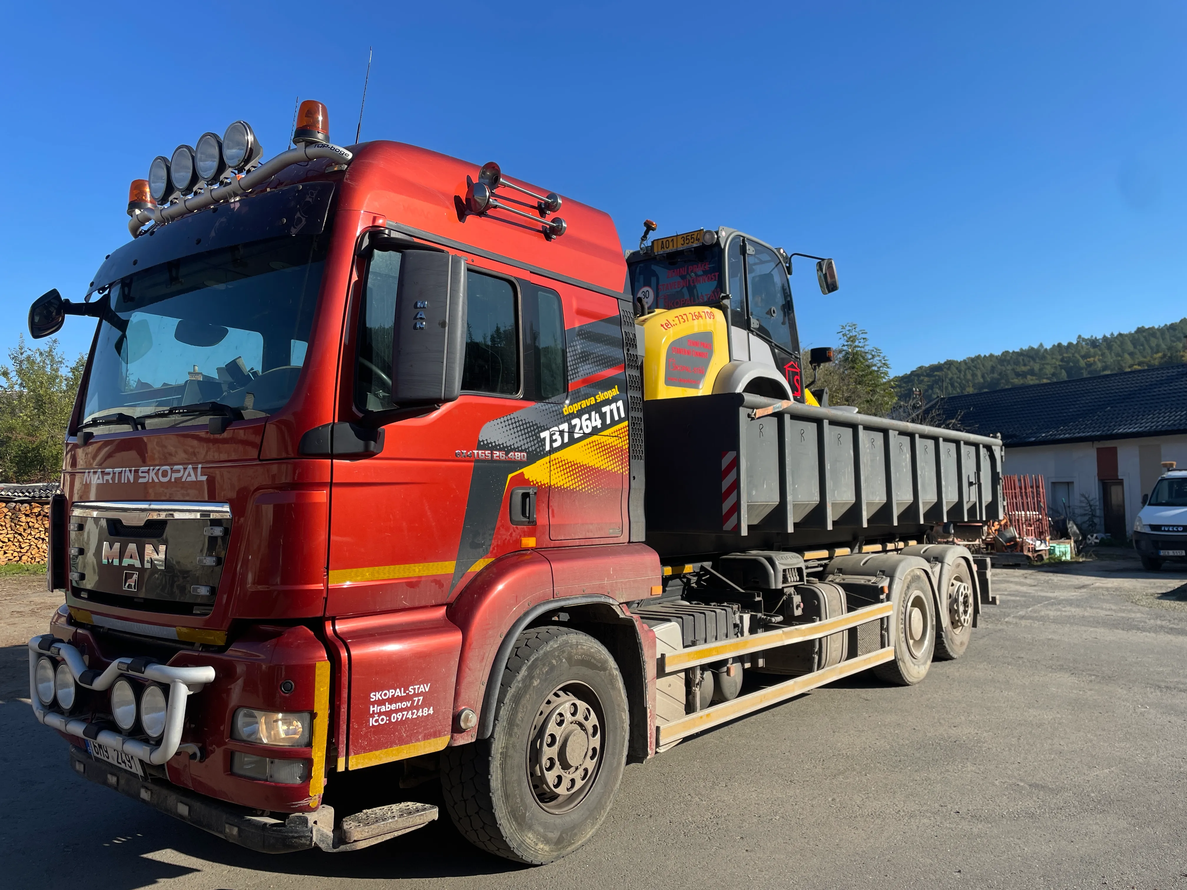 MAN TGS 6x6 – kontejner 1